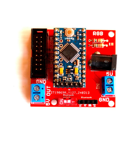 P10 and P6 RGB LED matrix display Controller using Clone Arduino Pro Mini