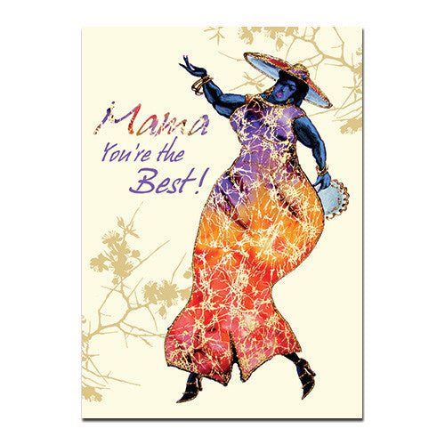 Mama: African American Birthday Card (7x5 inches - High Gloss) | The ...