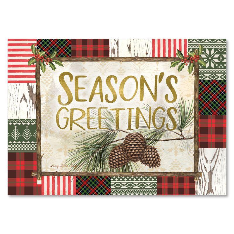 Season's Greetings: Christmas Card Box Set | The Black Art Depot