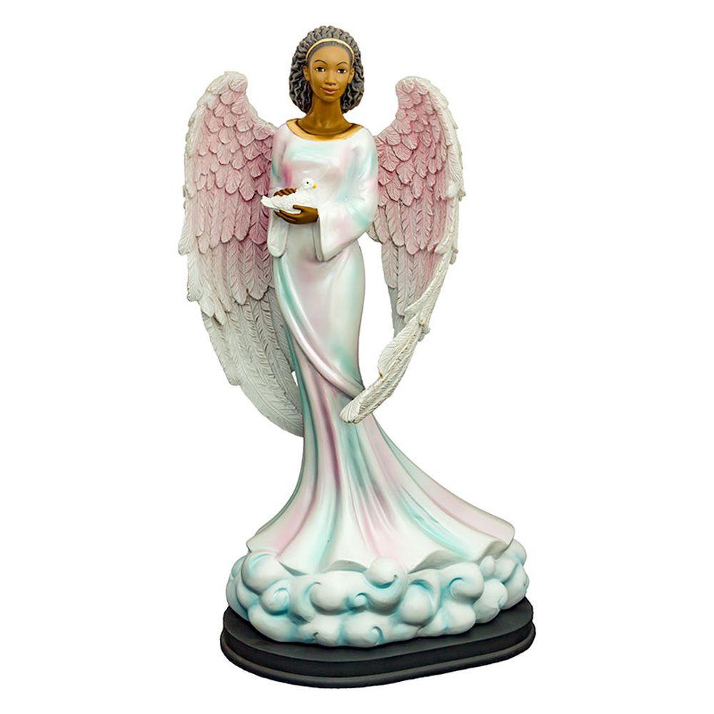 Heavenly Peace: African American Angel Figurine (Heavenly Visions ...