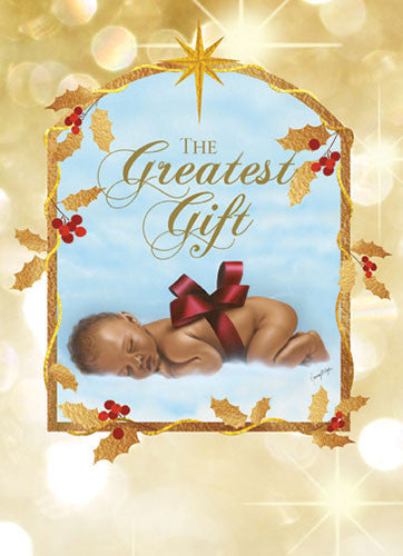 The Greatest Gift: African American Christmas Card (Box Set of 15