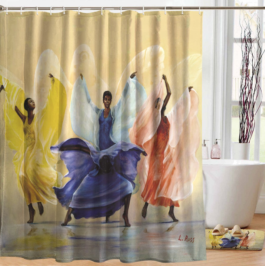 Bee Your Own Insp-Her-ation - shower curtain – It's A Black Thang.com