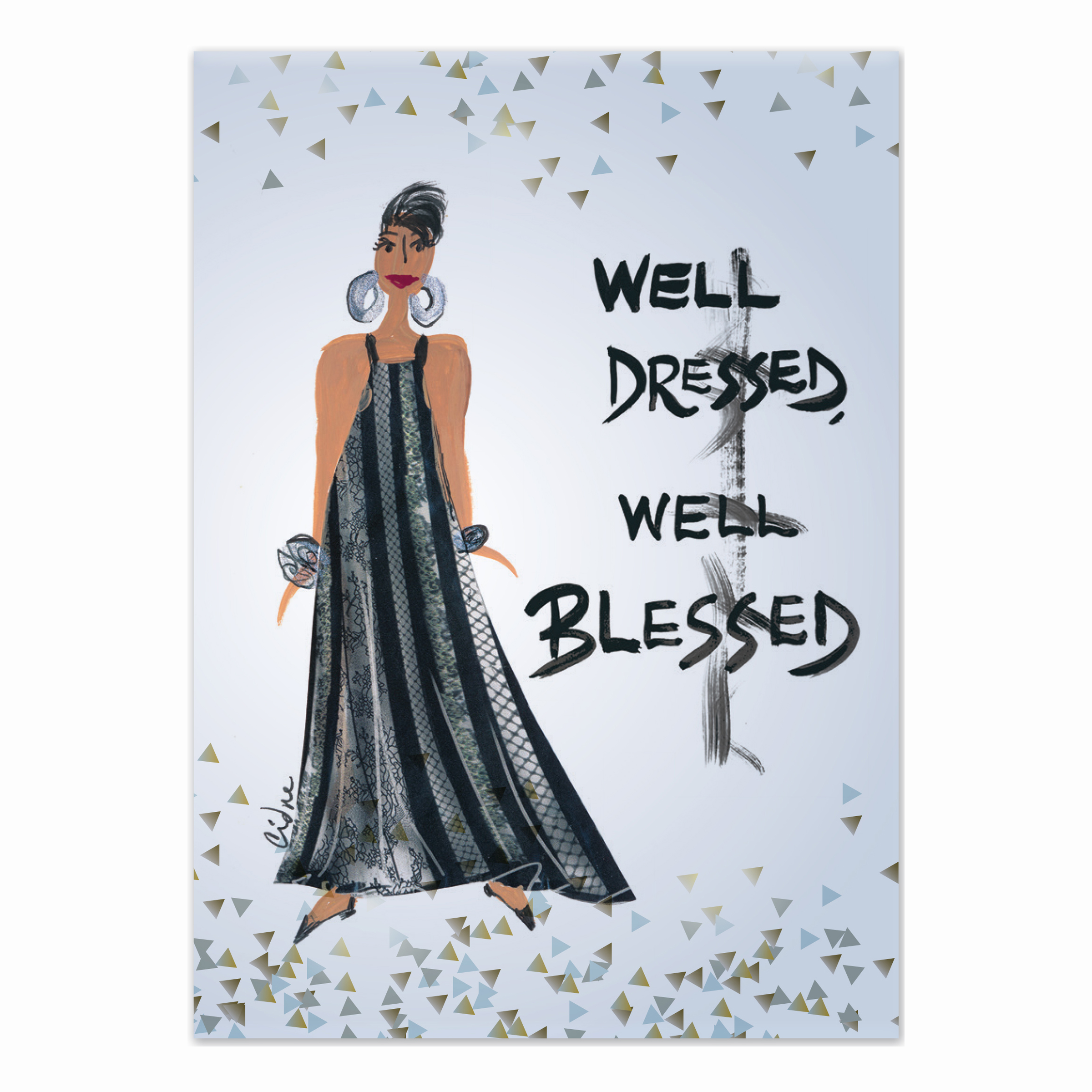 Well Dressed Well Blessed: African American Magnets by Cidne Wallace ...