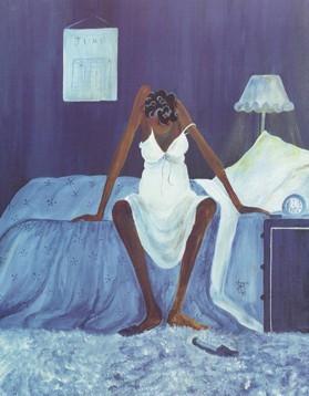 Blue Monday by Annie Lee – The Black Art Depot