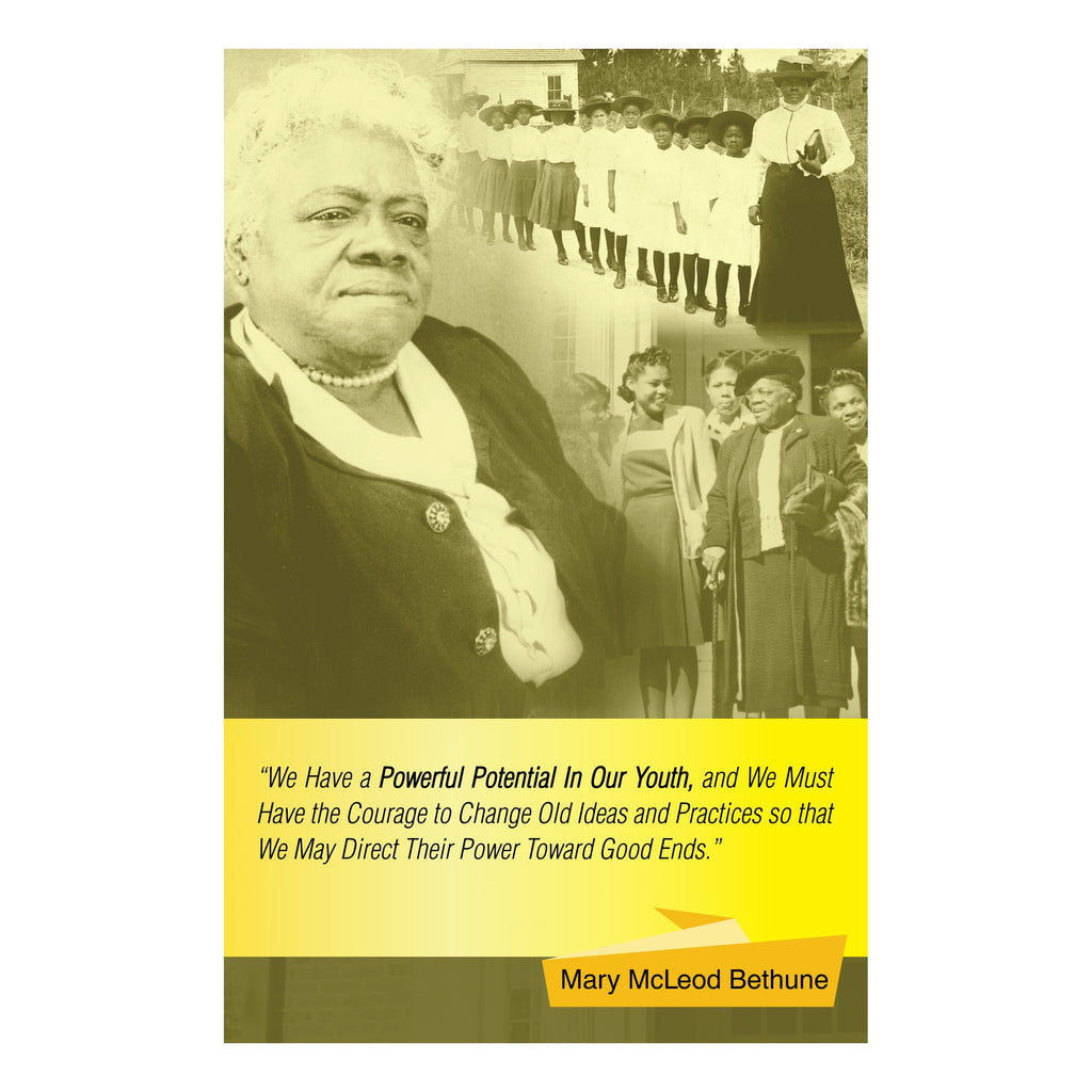 Mary McLeod Bethune In Our Youth by Sankofa Designs The Black Art Depot