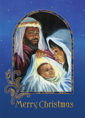 Merry Christmas (Nativity): African American Christmas Card Box Set