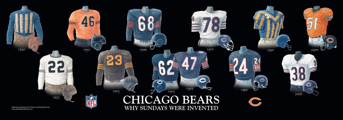 chicago bears black jersey