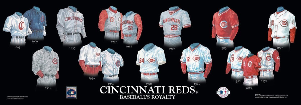 black and red cincinnati reds jersey