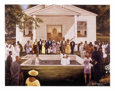 Baptism by Ernest Watson | The Black Art Depot