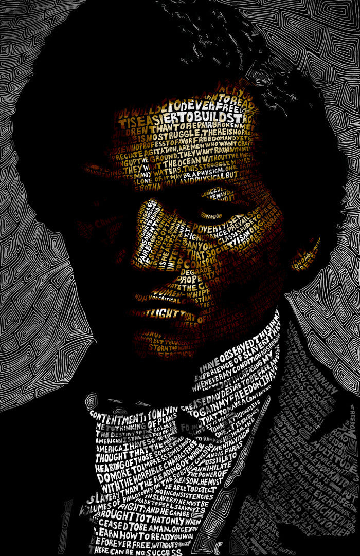 Frederick Douglass by Hans Fleurimont | The Black Art Depot