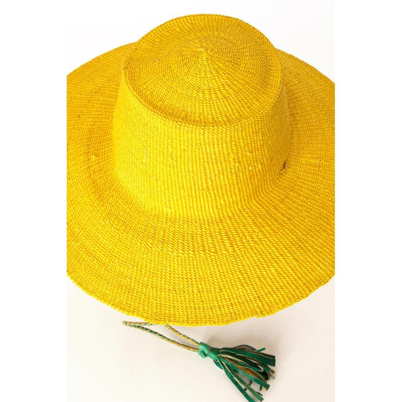 セットアップ Handwoven Straw Hats from Ghana 麦わら帽子 メンズ ...