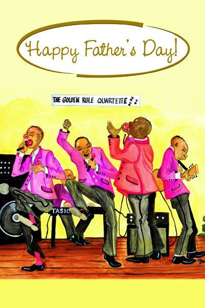 Happy Father's Day: African American Father's Day Card | The Black Art ...