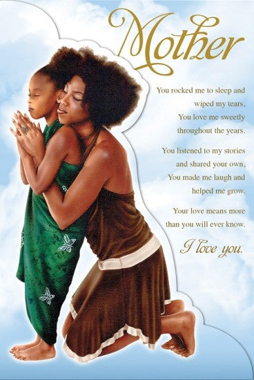 Mother: African American Mother’s Day Card | The Black Art Depot