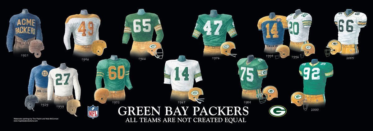 black green bay packers shirt