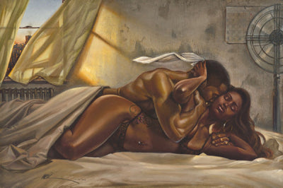 Black Porn Paintings - Black Erotic Art Prints, Figurines and Gifts â€“ The Black Art Depot