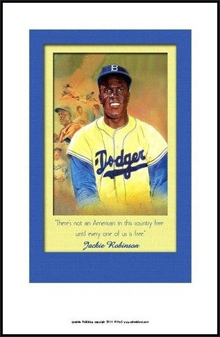 Jackie Robinson Quote Until Every One of Us is Free MLB -  Israel