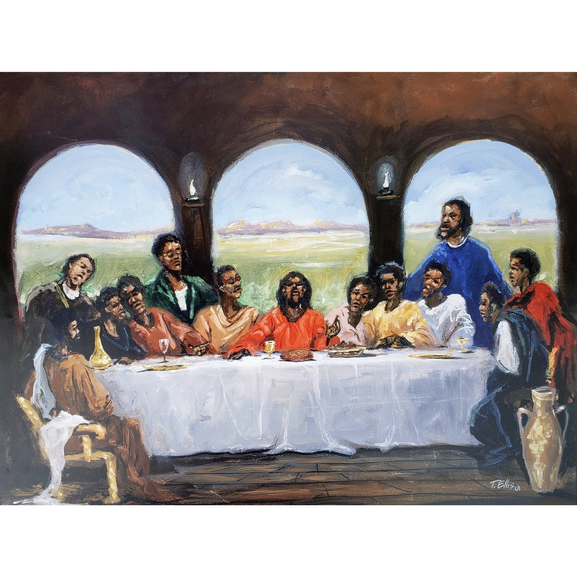 รายการ 101+ ภาพพื้นหลัง ภาพ The Last Supper สวยมาก