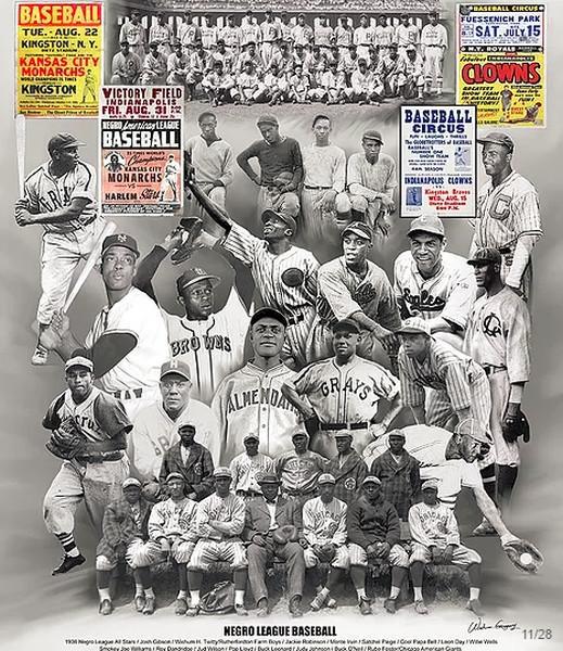 Negro League Baseball Legends by Wishum Gregory | The ...