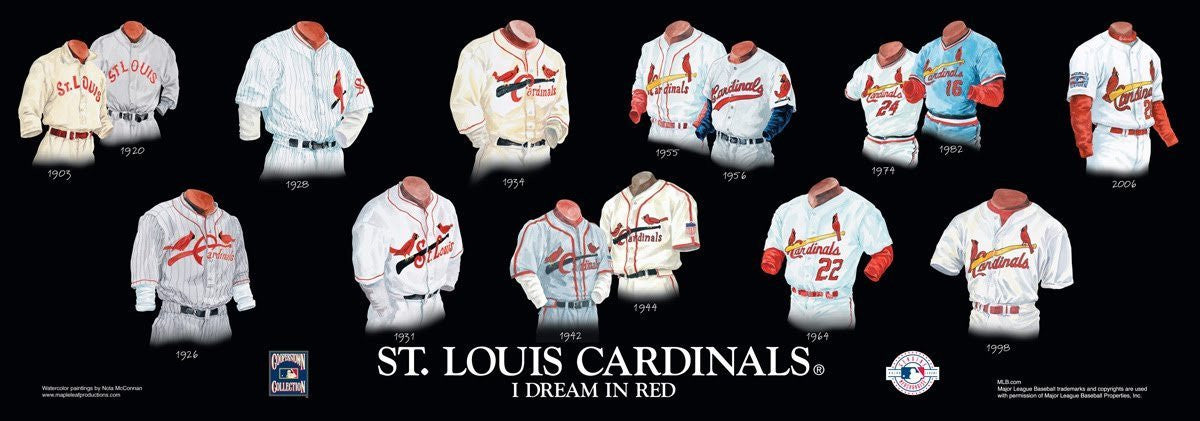 black st louis cardinals jersey