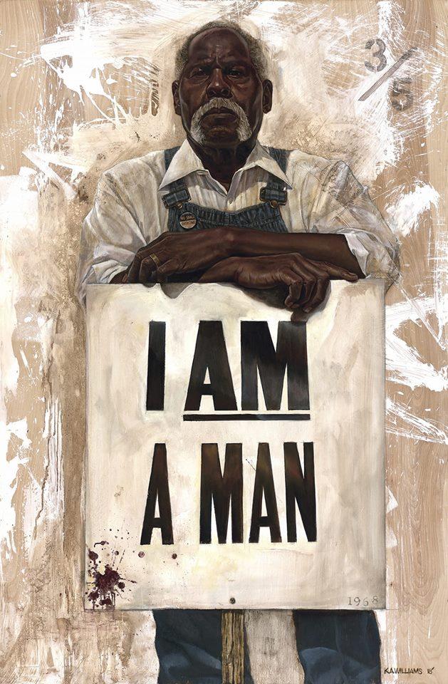 I Am A Man By K A Williams Ii The Black Art Depot