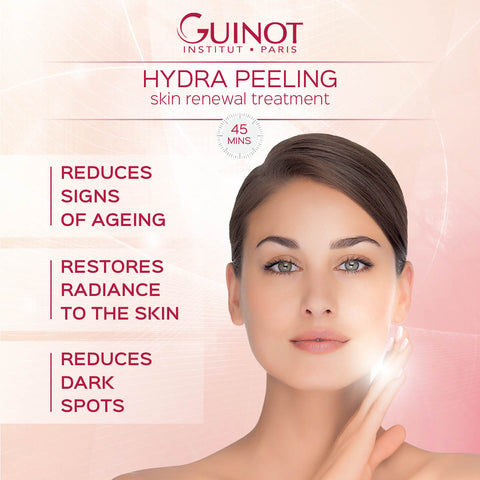 New to Beauty at 28.  Guinot Hydra Peel.  £60, plus receive a travel size Guinot product for free.