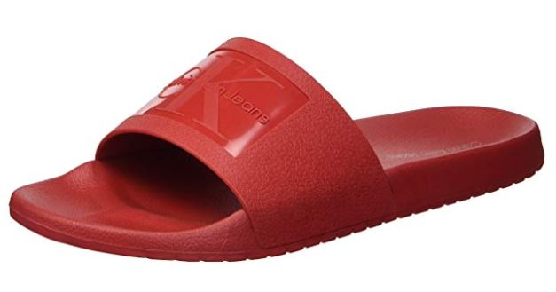 calvin klein jelly slides