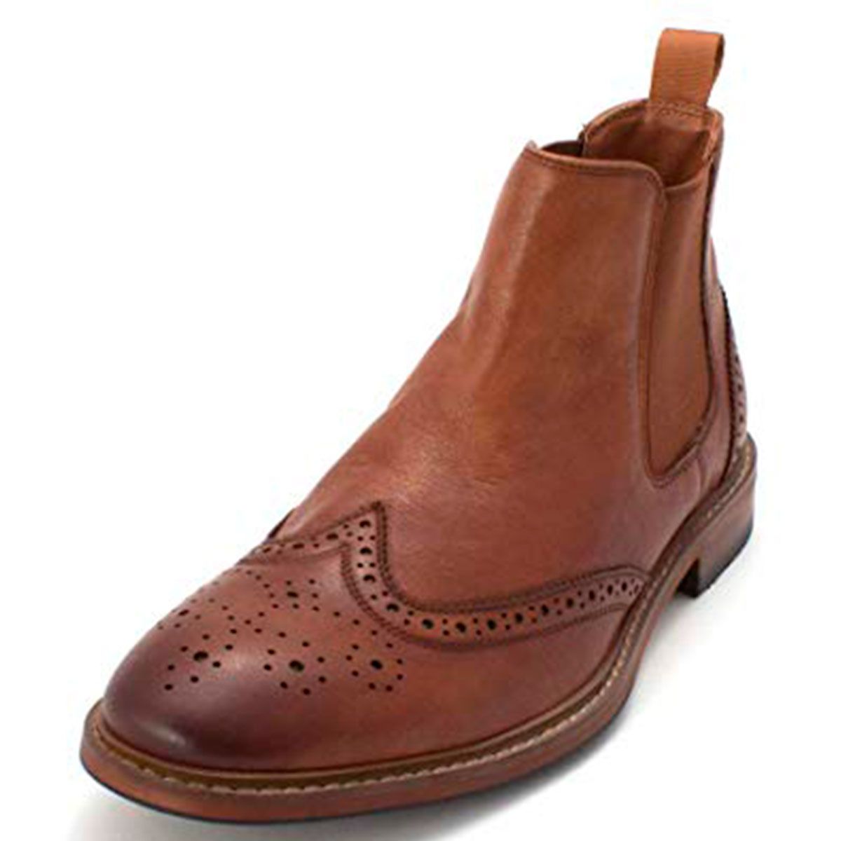 Florsheim Mens Leather Closed Toe Boot 