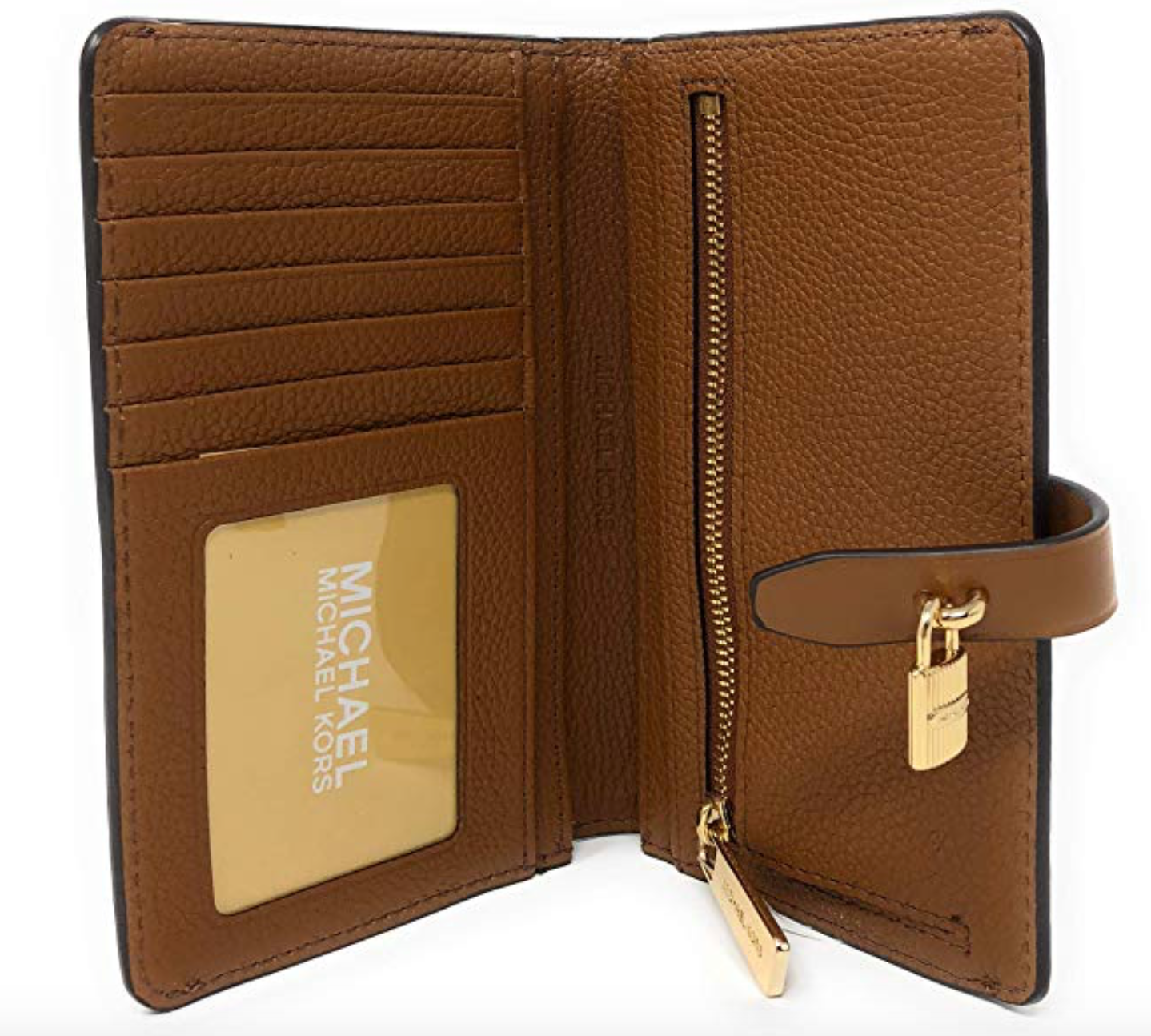 michael kors adele slim bifold wallet