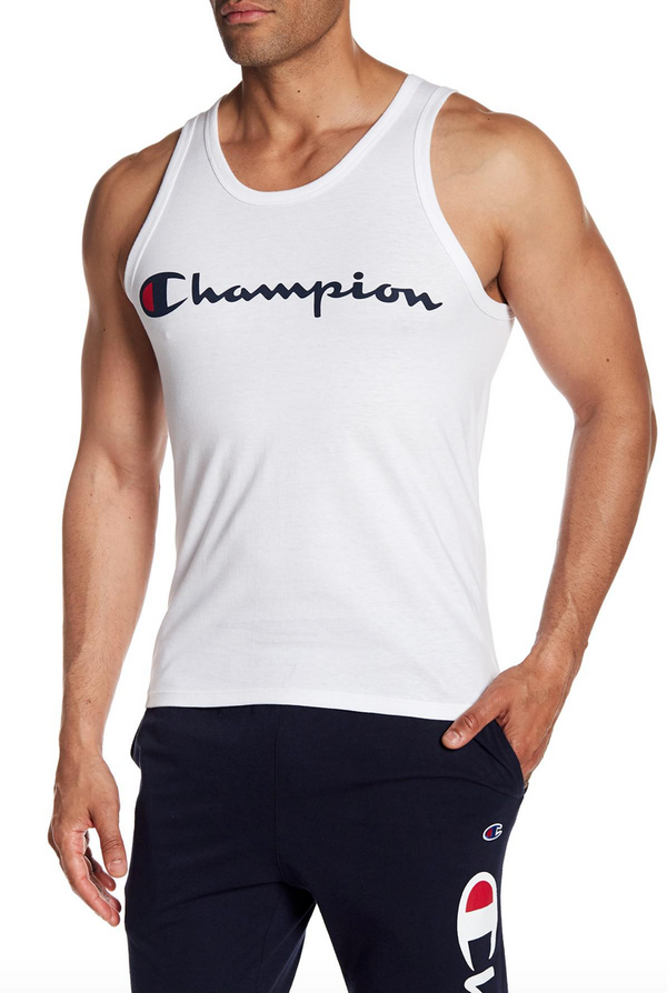 champion jersey ringer tank