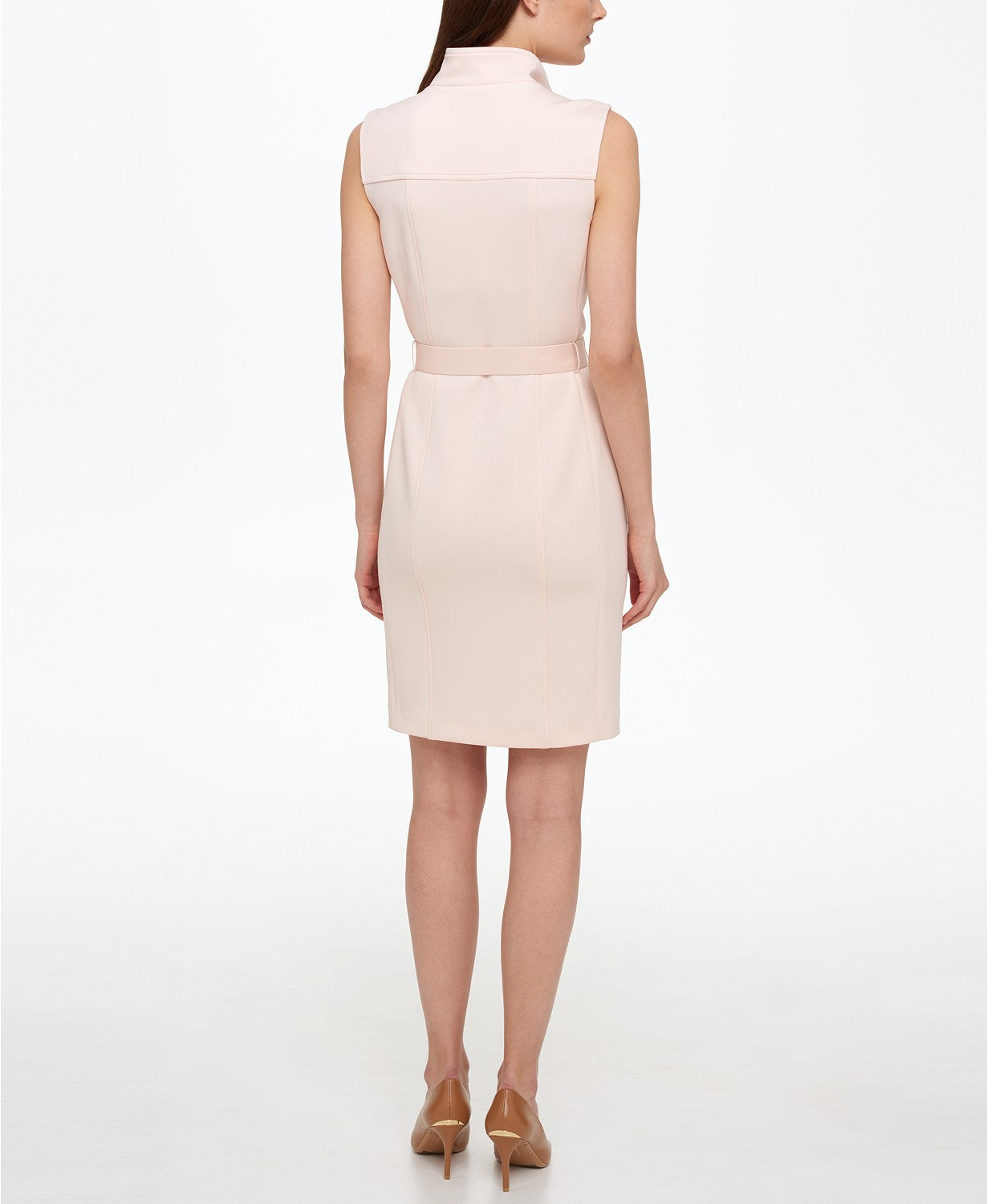 tommy hilfiger scuba sheath dress