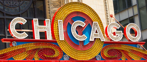 Chicago Theater Sign