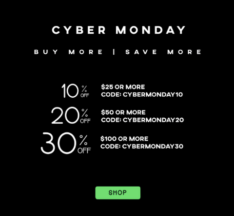 Cyber Monday Sale