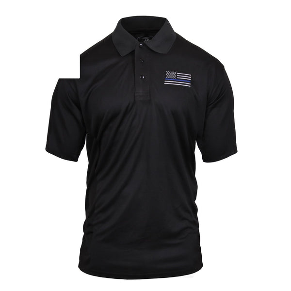 2735 Rothco Quick Dry Moisture Wicking T-Shirt - Black – Surplus