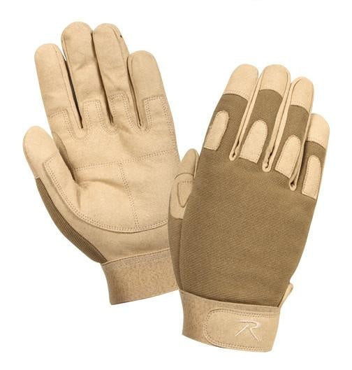 Rothco Fingerless Padded Tactical Gloves, S