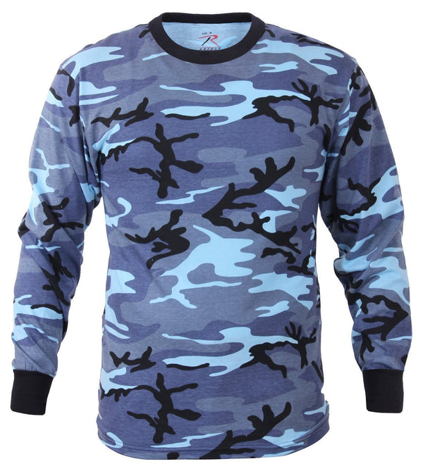 Rothco Long Sleeve Camo T-Shirt - Subdued Urban Digital