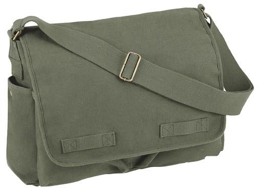  Rothco Canvas Urban Explorer Bag, Black : Clothing