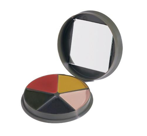 Rothco 5 Color Camo/Grey Bark Face Paint Compact 