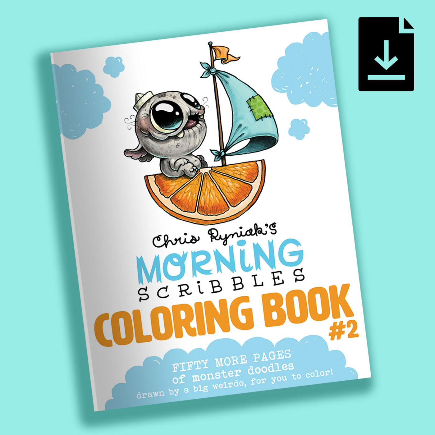 Download Morning Scribbles Coloring Book 2 Pdf Download Bindlewood Shop