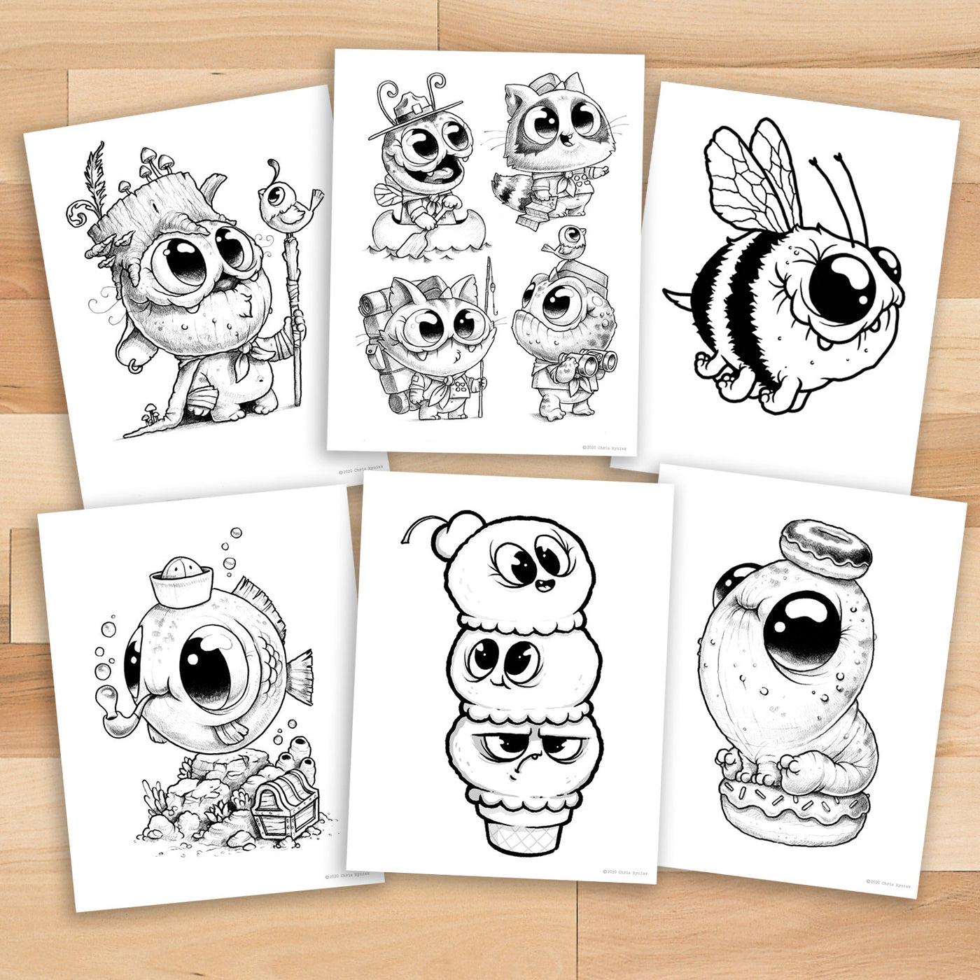 Download Morning Scribbles Coloring Book 2 Bindlewood Shop