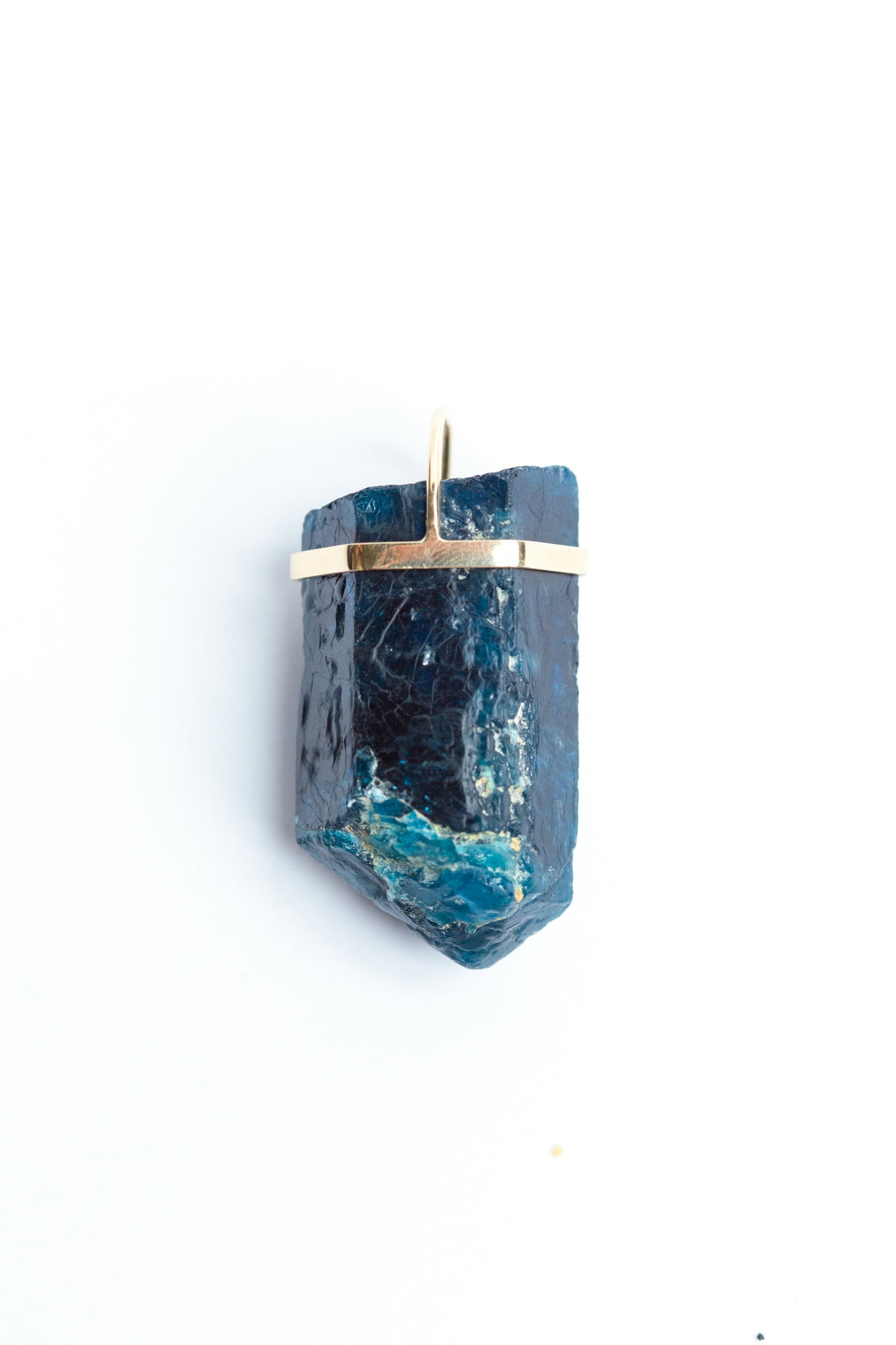 Blue Apatite Pendant