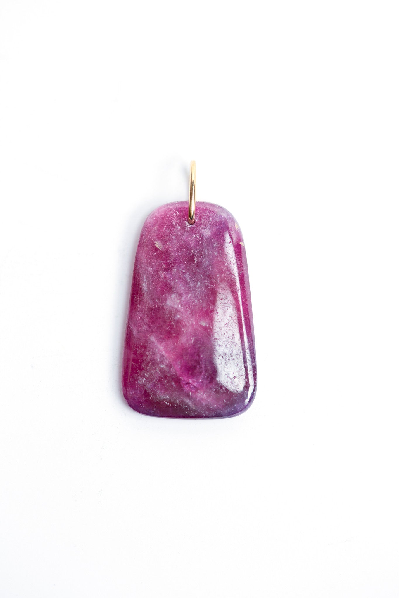 Polished Ruby Pendants