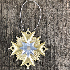 small medallion ornament