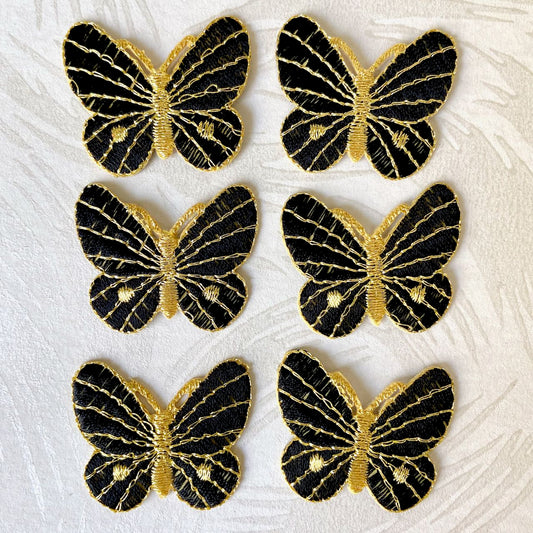 Monarch Butterfly Embroidered Patch — Iron On – Paddy's Patches