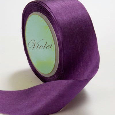 purple silk ribbon