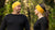 In the photo you can see a couple standing in the forest and looking at each other. They are both wearing power mango headbands made from sustainable 100% Merino wool.