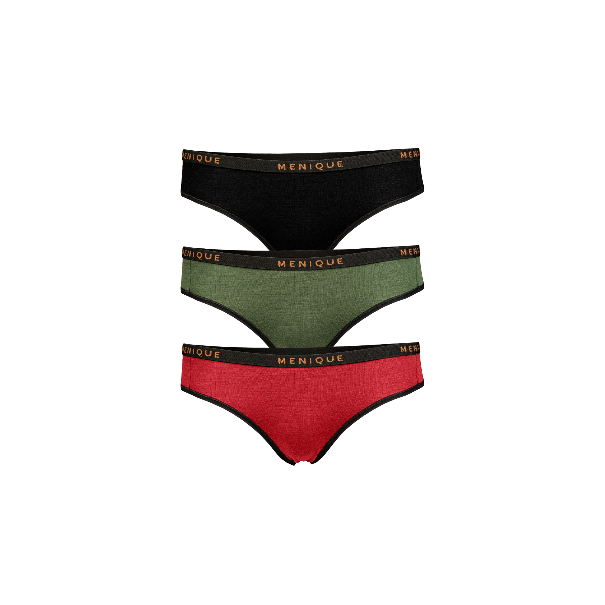 Women's Underwear Thong Briefs 3-Pack ❤️ menique