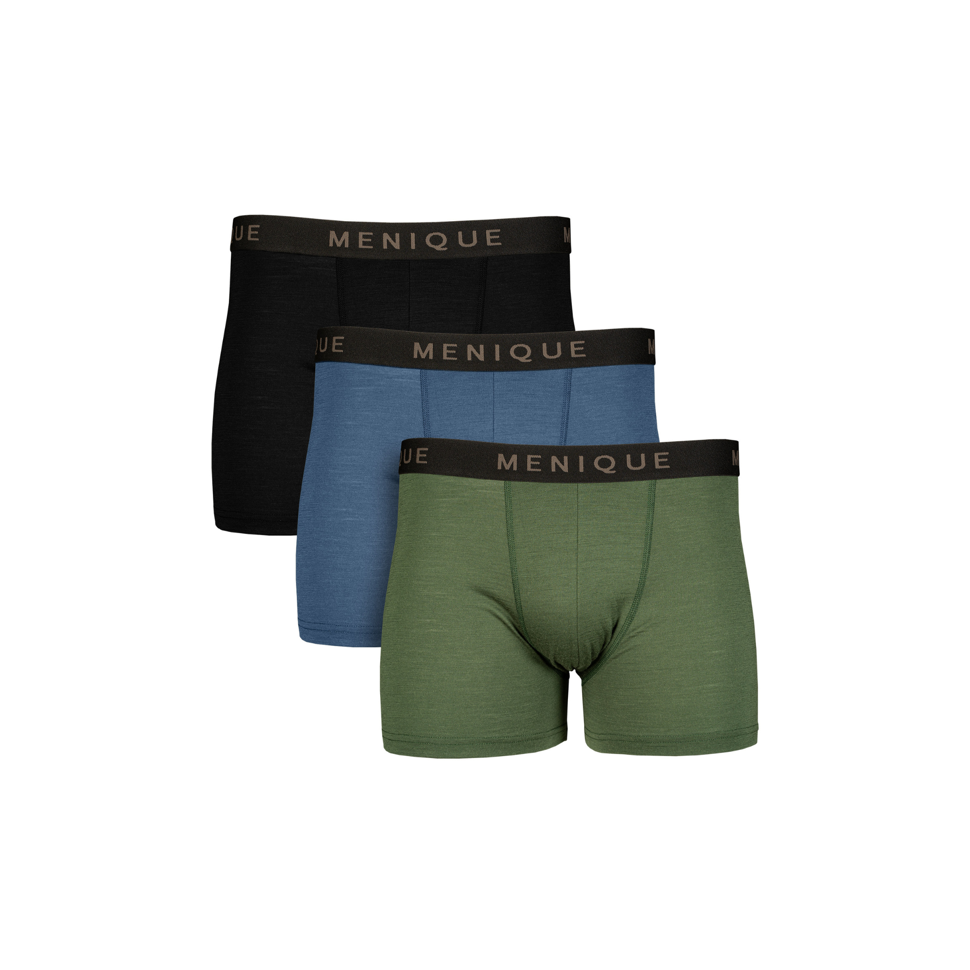 Women's Merino Boxer Shorts Dark Green