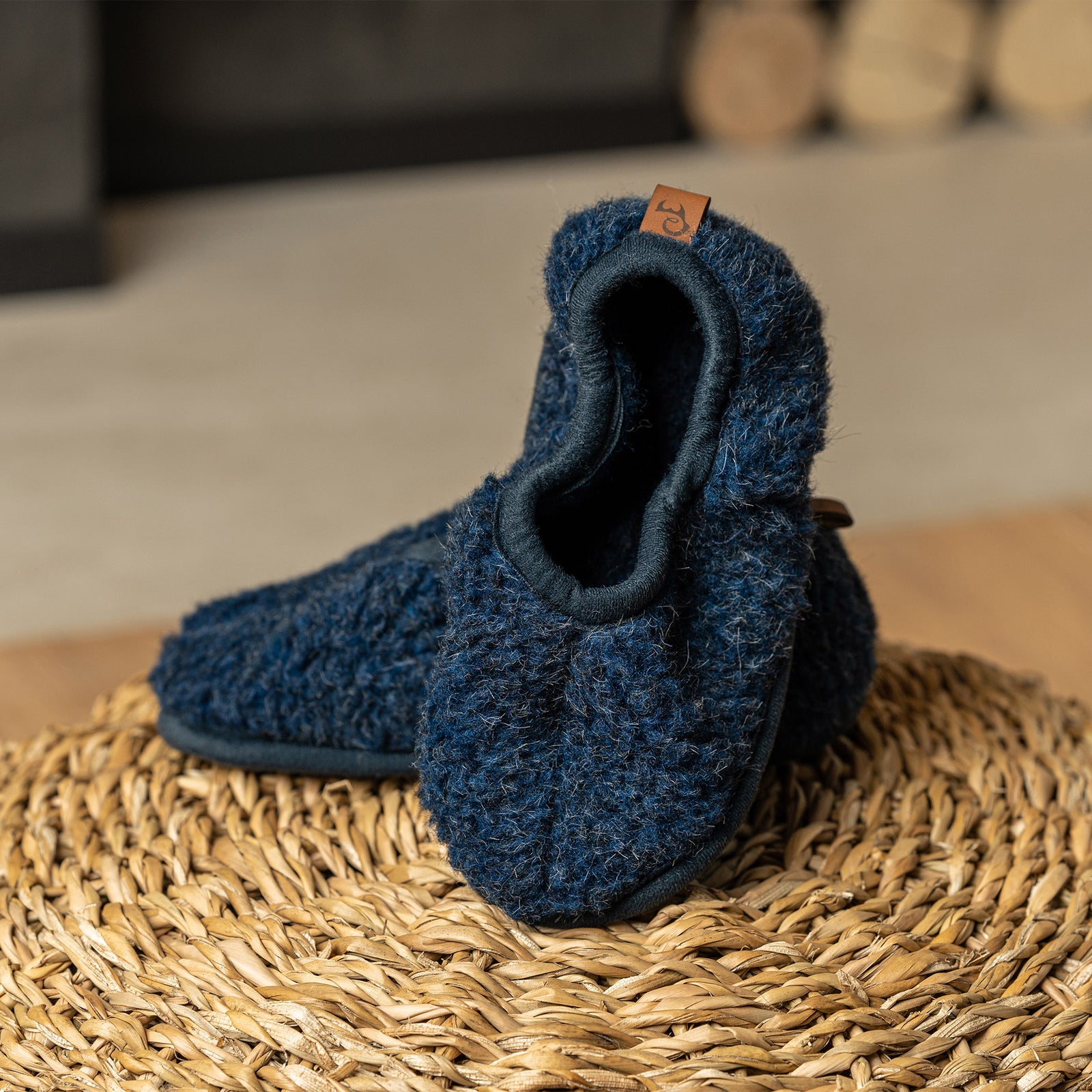 Pure Wool Fleece Slippers