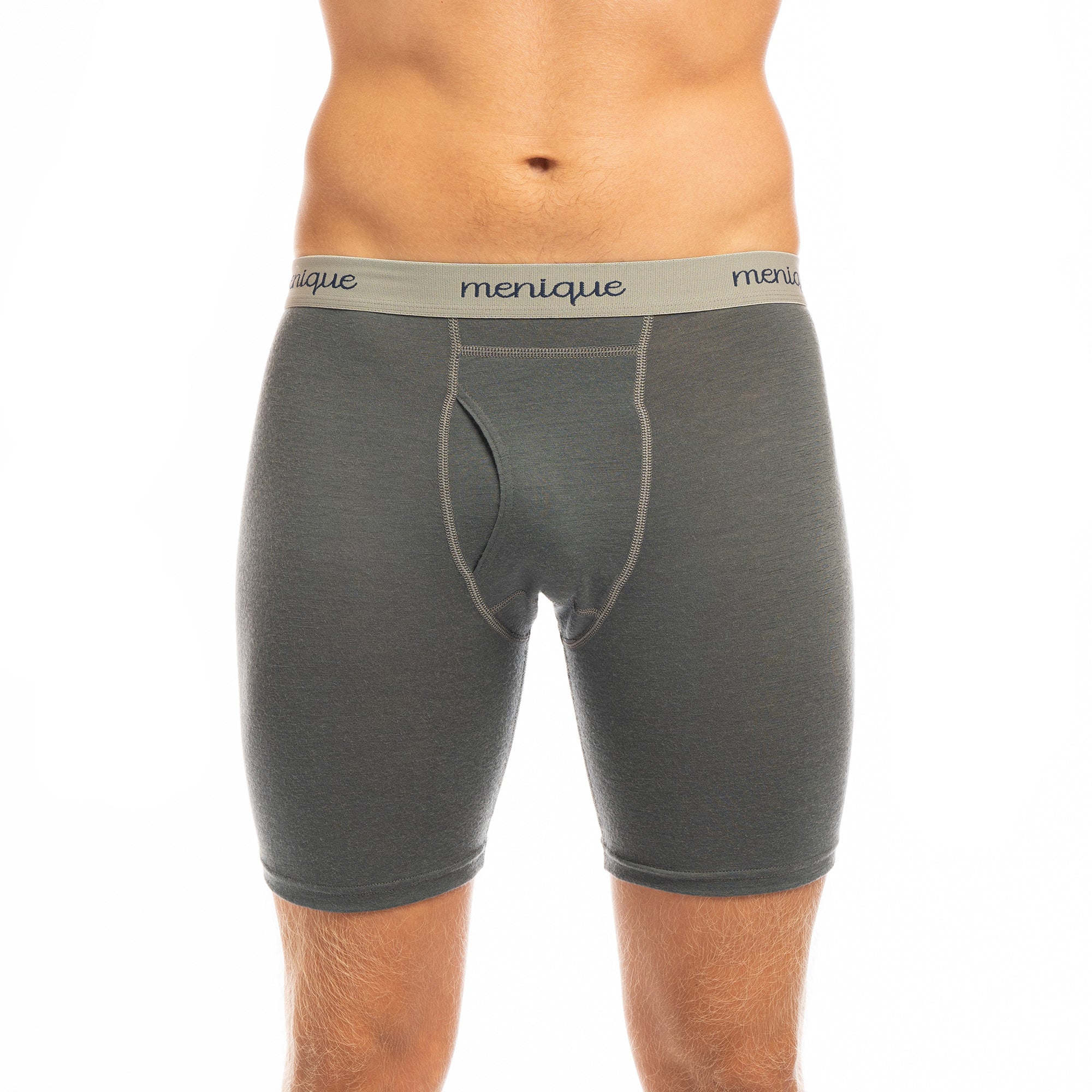 Organic Mens Underwear Boxer Shorts for Men Merino Wool Boxer Briefs  Organic Sustainable Underwear 160gsm Denim -  Portugal