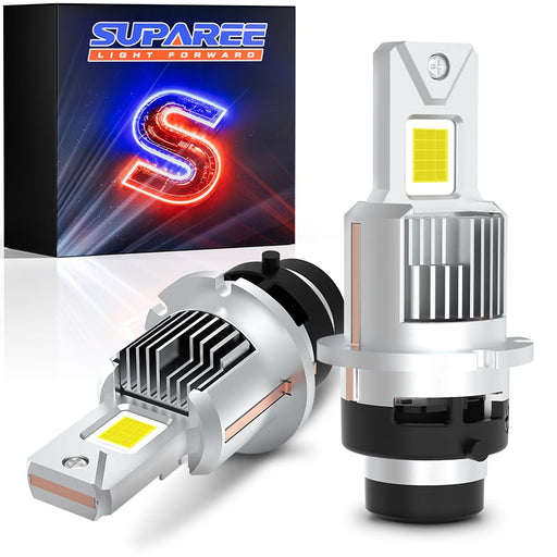 D4S D4R LED Headlight Bulbs 35W with Cooling Fan — SUPAREE
